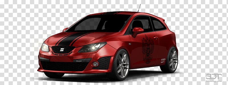 Alloy wheel Mid-size car SEAT Bocanegra Compact car, SEAT Ibiza transparent background PNG clipart