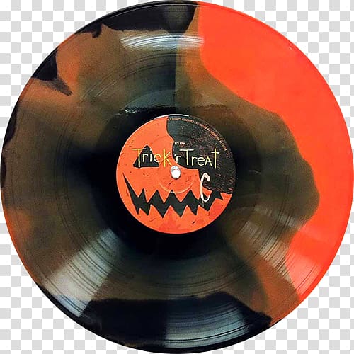 Phonograph record Horror Film Soundtrack Trick 'r Treat, horror transparent background PNG clipart