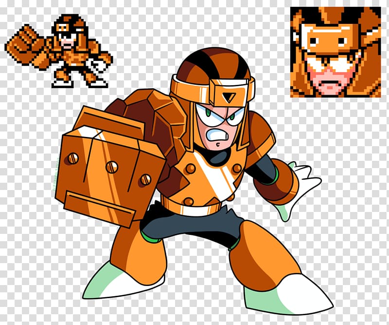 Robot Master Mega Man Art , fist of hard work transparent background PNG clipart