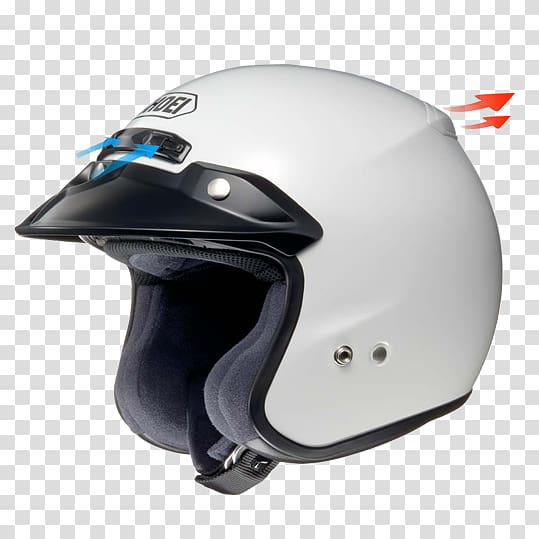 Motorcycle Helmets Shoei Jet-style helmet Platinum, Optima transparent background PNG clipart