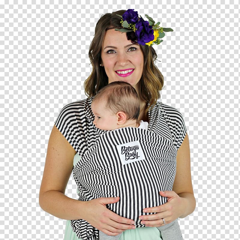 Child Baby sling Infant Mother Babywearing, child transparent background PNG clipart
