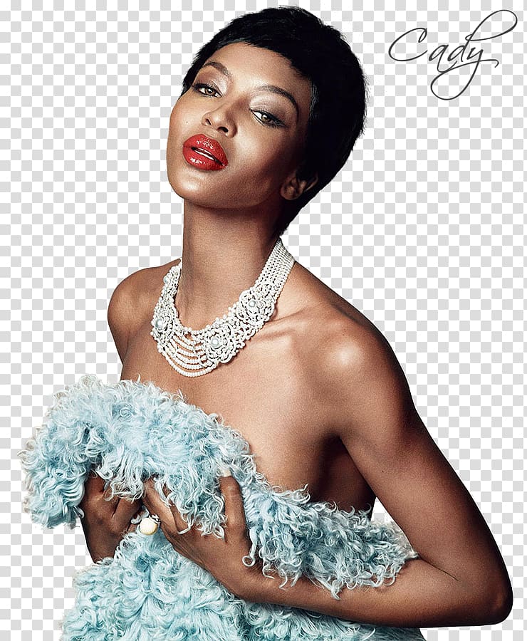Naomi Campbell Supermodel Madame Figaro Fashion, model transparent background PNG clipart
