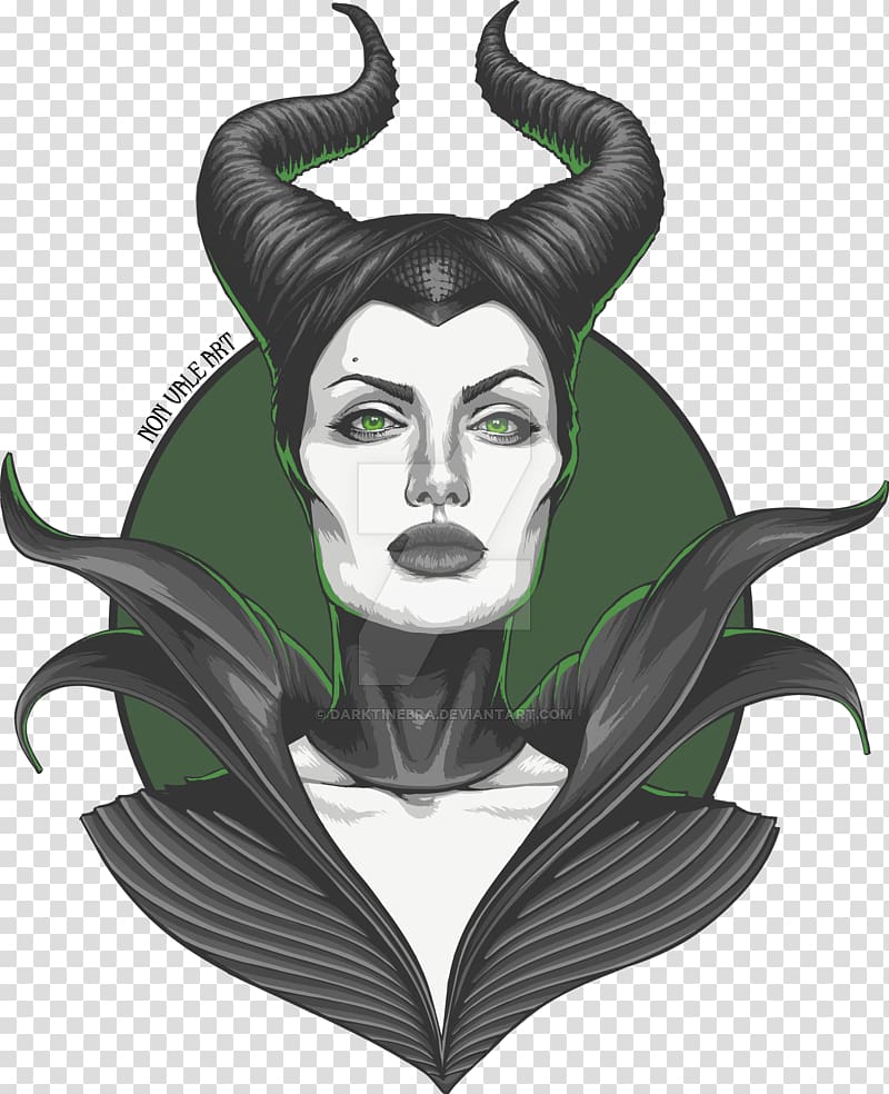 Maleficent Fan art Drawing, painting transparent background PNG clipart