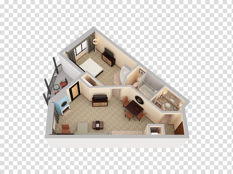Product design Floor plan Property, real estate balcony transparent background PNG clipart