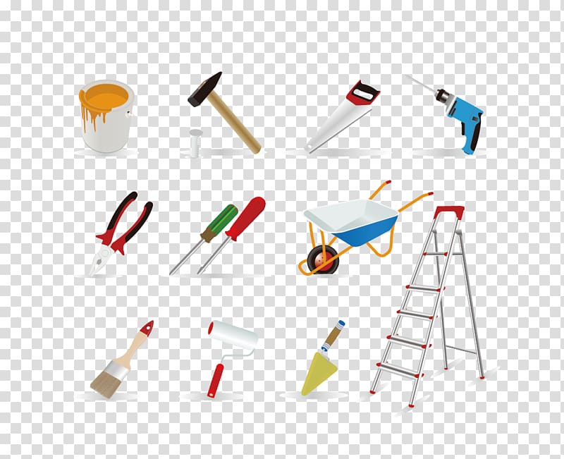 Tool Architectural engineering , paint ladder transparent background PNG clipart