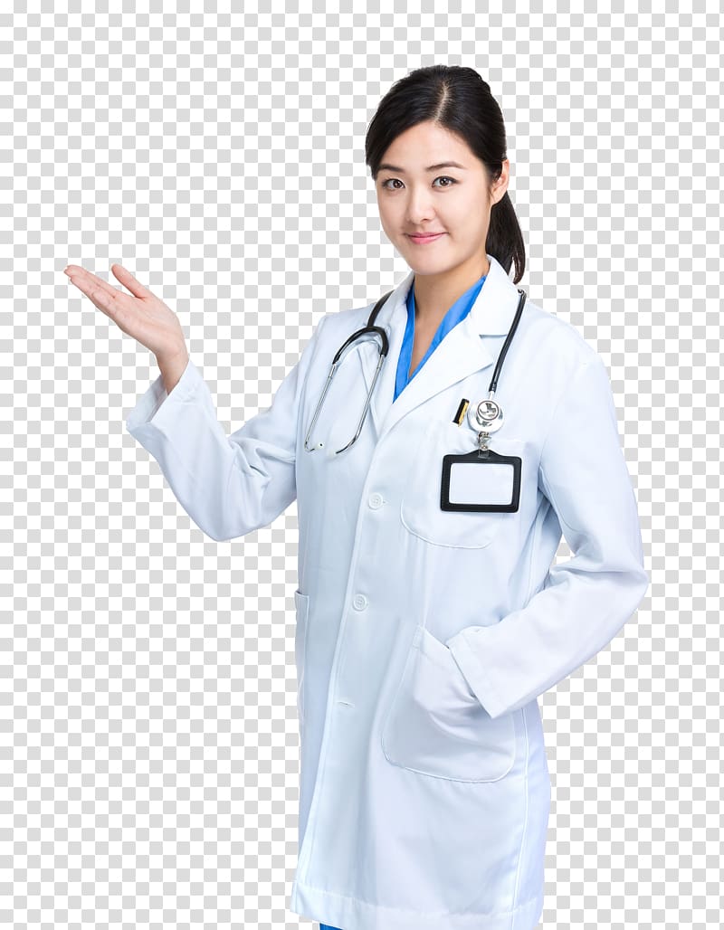 woman wearing white lab suit, Hebei University of Science and Technology Physician Traditional Chinese medicine Health, female doctor transparent background PNG clipart