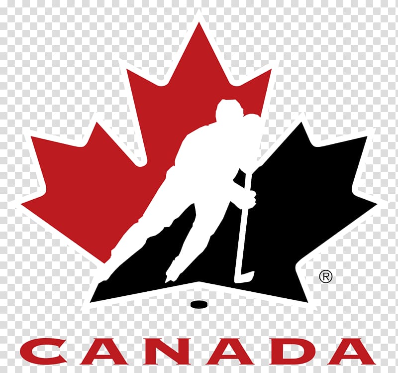 Canada ice hockey logo, Canadian National Hockey Team Logo transparent background PNG clipart
