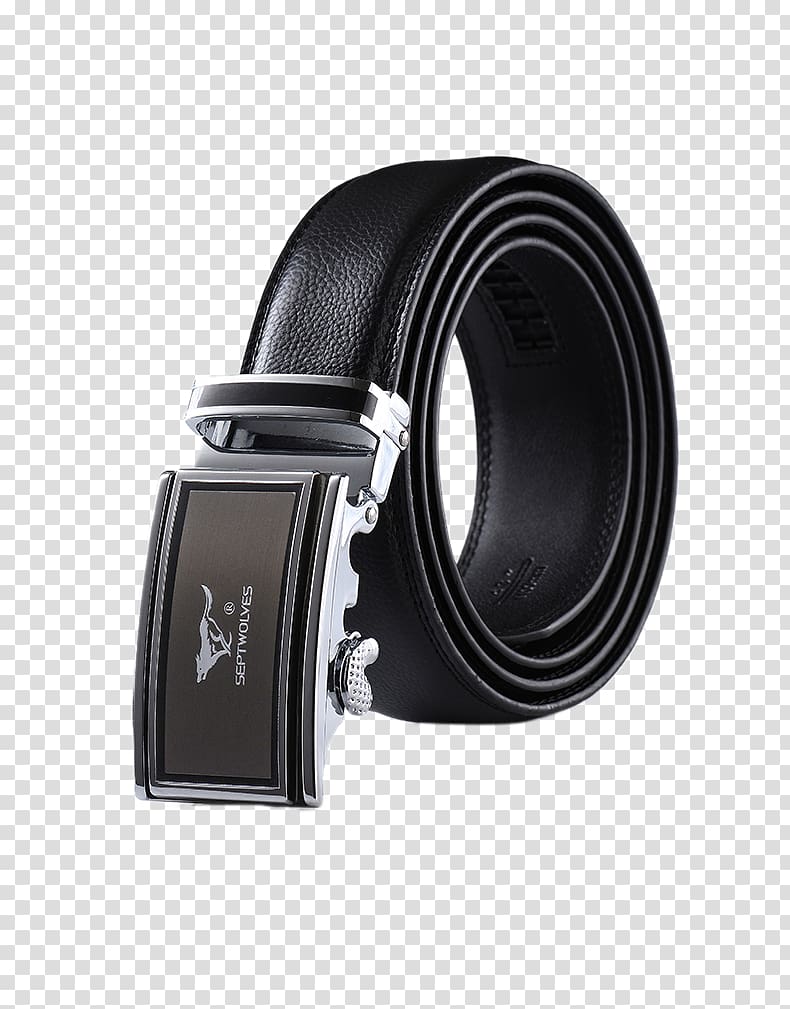 Belt Leather Designer, Male wolf belt leather belt transparent background PNG clipart