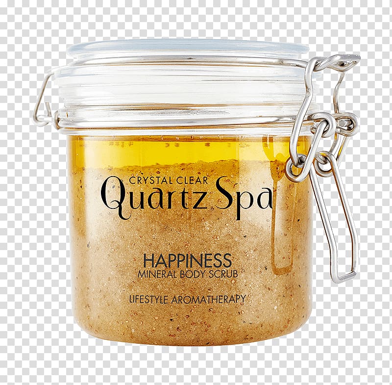 Mineral Quartz Waxing Aromatherapy Cosmetics, body scrub transparent background PNG clipart