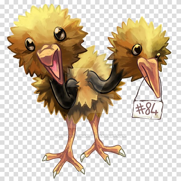 Doduo Rooster Dodo Dodrio Pokémon, others transparent background PNG clipart