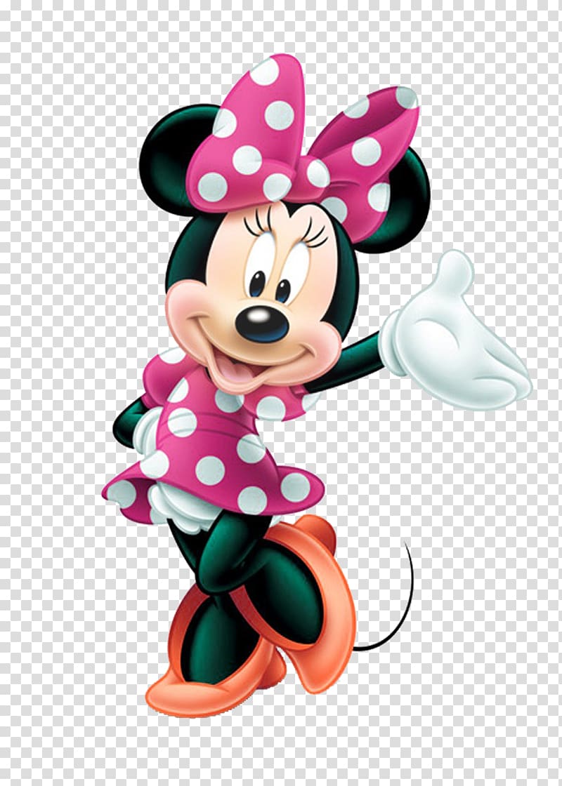 Minnie Mouse Mickey Mouse , mouse, Disney Minnie Mouse illustration transparent background PNG clipart