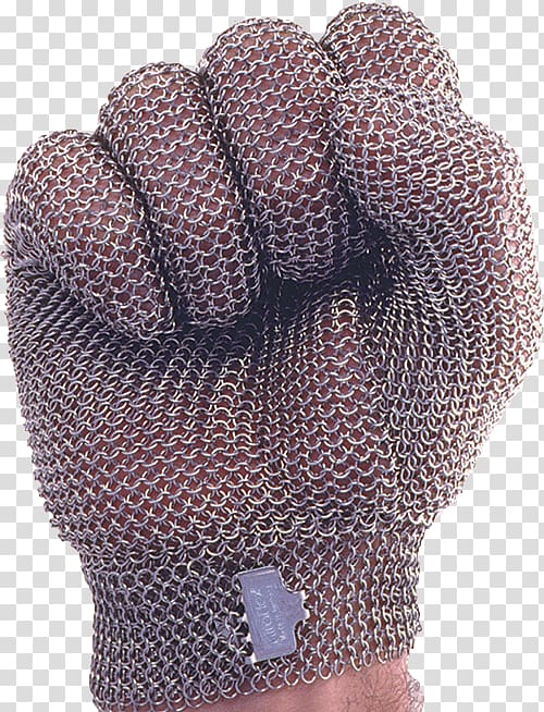 Cut-resistant gloves Stainless Steel Mesh Glove Hand, metal gloves transparent background PNG clipart