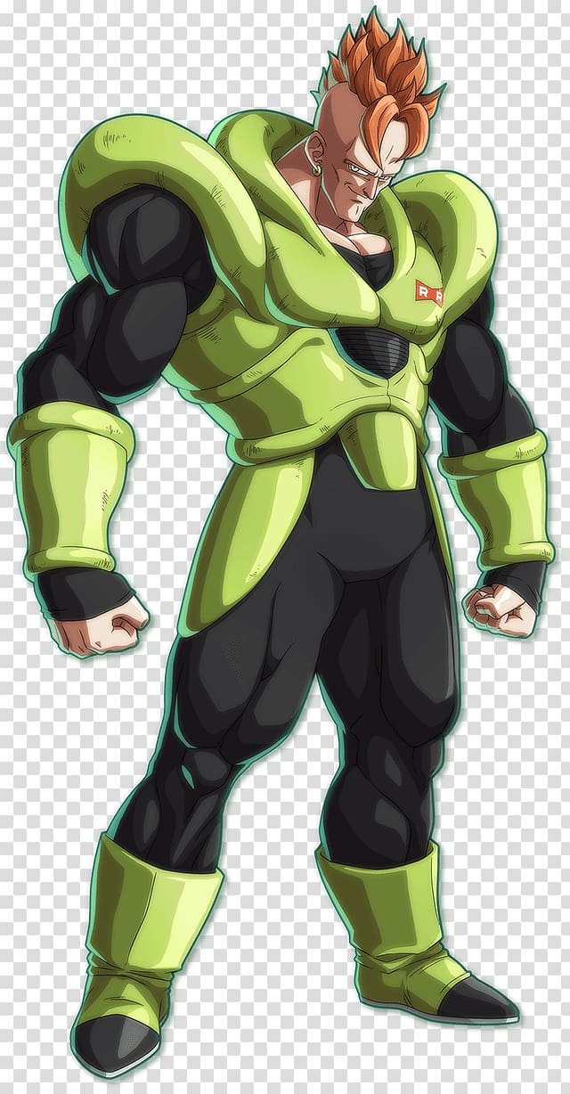 Android 16 Dragon Ball FighterZ Android 18 Tien Shinhan Doctor Gero, goku transparent background PNG clipart