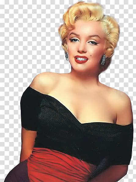 Marilyn Monroe Blond Model Pin-up girl, Marilyn Monroe transparent background PNG clipart