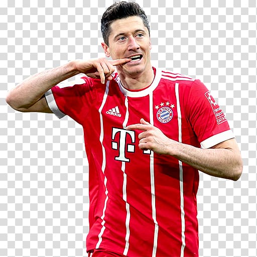 Robert Lewandowski FIFA 18 FIFA 17 FC Bayern Munich FIFA Mobile, football transparent background PNG clipart