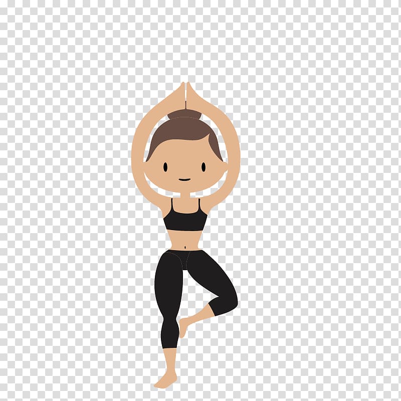 woman in yoga gesture , Yoga Physical exercise Pilates Warming up Stretching, Yoga transparent background PNG clipart