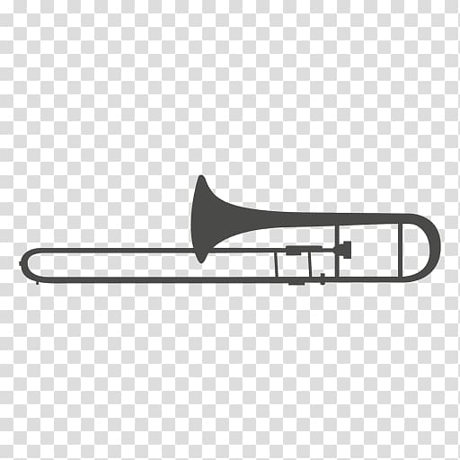 Types of trombone Music Silhouette, Oasis band transparent background PNG clipart