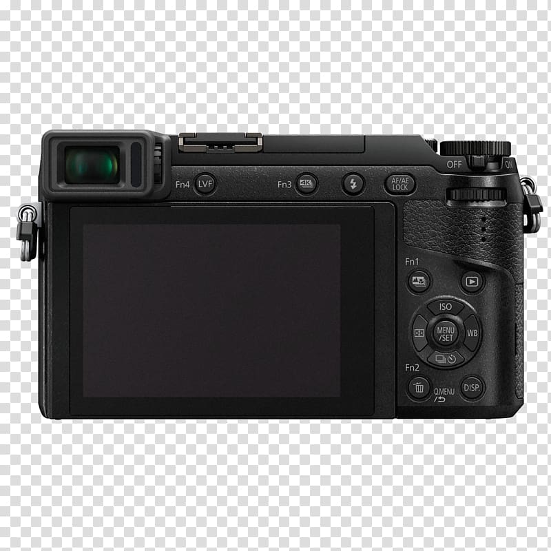 Panasonic Lumix Mirrorless interchangeable-lens camera Micro Four Thirds system, Camera transparent background PNG clipart