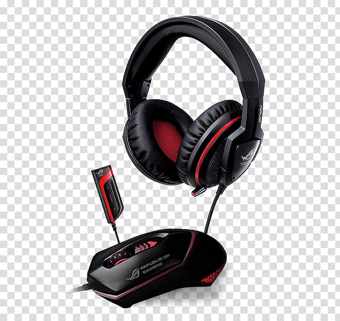 Laptop Microphone ASUS ROG Orion Headphones, Laptop transparent background PNG clipart