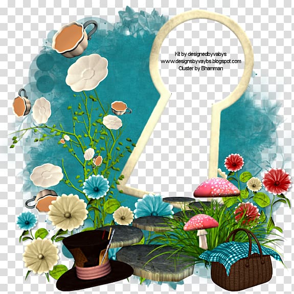 Floral design Designer Alice\'s Adventures in Wonderland, design transparent background PNG clipart