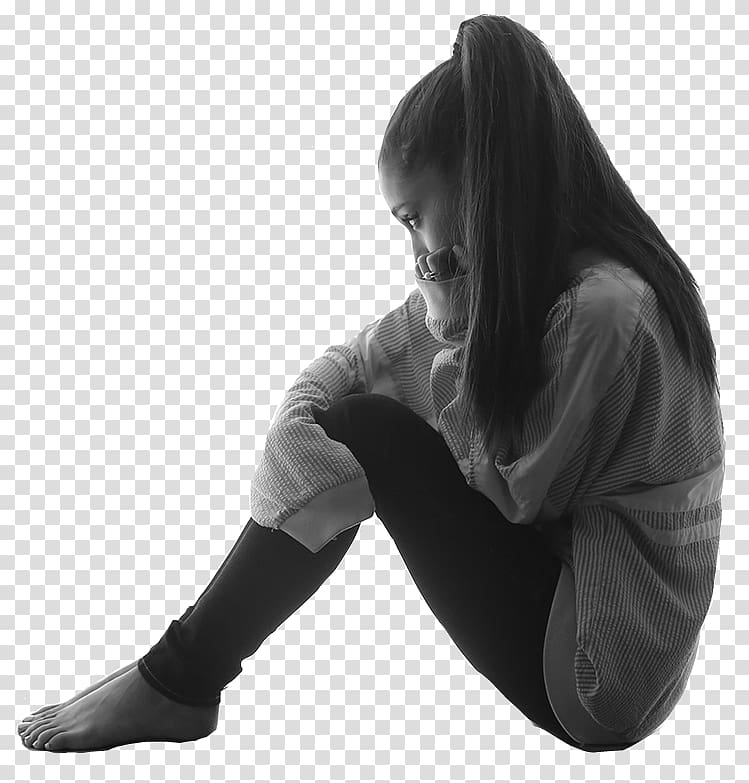 Musician Moonlight Arianators, ariana grande black and white transparent background PNG clipart