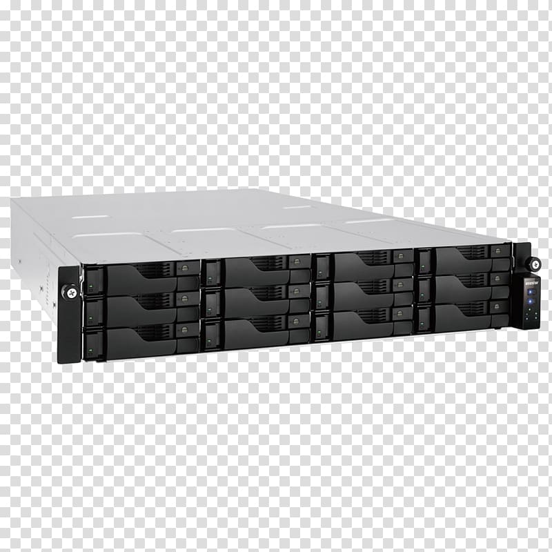 Disk array Network Storage Systems ASUSTOR Intel 4GB DDR3/ 4GbE/ 2eSATA/ USB3.0 DDR3 SDRAM Celeron, others transparent background PNG clipart