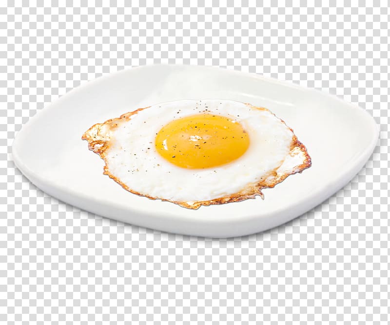Sunny side-up egg, Fried egg Omelette Breakfast French fries Fried fish, A  plate of fried eggs transparent background PNG clipart