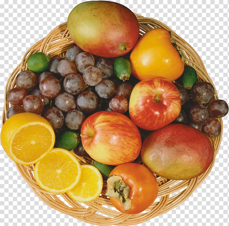 Fruit Food Auglis Vegetable Persimmon, fruits basket transparent background PNG clipart