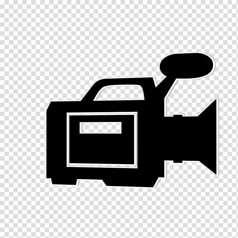 Graphic film Video camera Icon, Video equipment set up