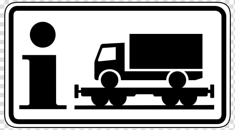 Traffic sign Train Truck Transport, traffic sign transparent background PNG clipart