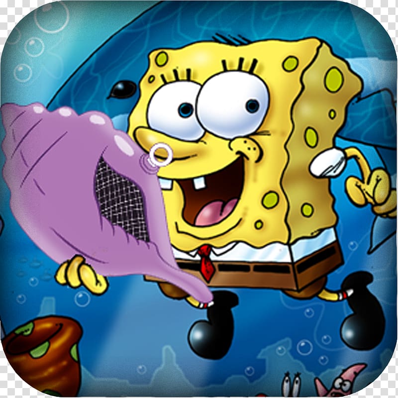 SpongeBob SquarePants Work of art Cartoon, conch transparent background PNG clipart