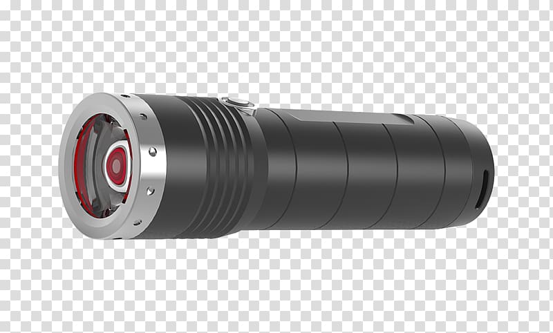 Flashlight Zweibrueder Optoelectronics Light-emitting diode Lens Optical instrument, flashlight transparent background PNG clipart