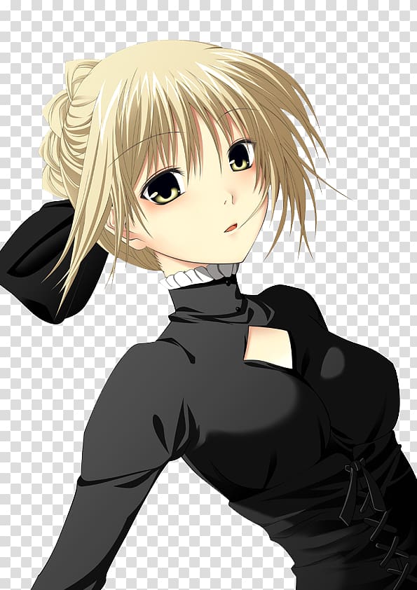 Fate/stay night Saber Anime Type-Moon, Saber fate transparent background PNG clipart