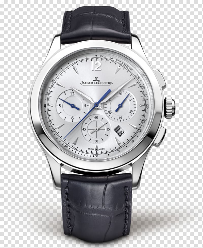 Jaeger-LeCoultre Master Ultra Thin Moon Chronograph Watch Jewellery, watch transparent background PNG clipart