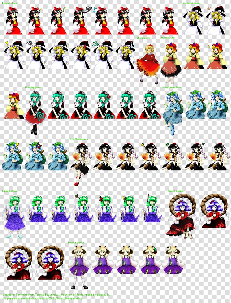 Featured image of post Touhou 17 Sprites