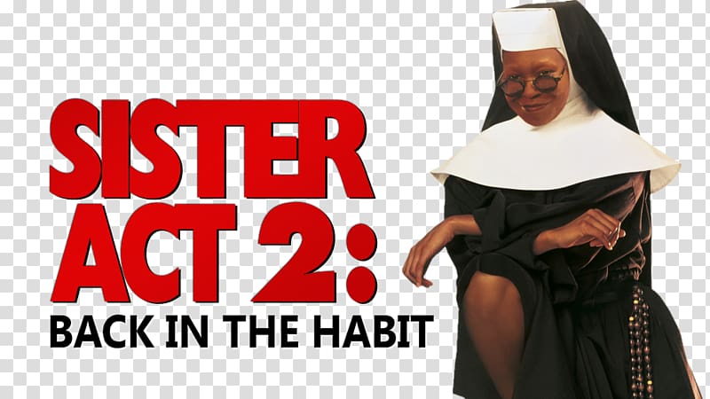 Mother Superior Nun Film Sister Act 2: Back in the Habit , SAT ACT Prep Book transparent background PNG clipart