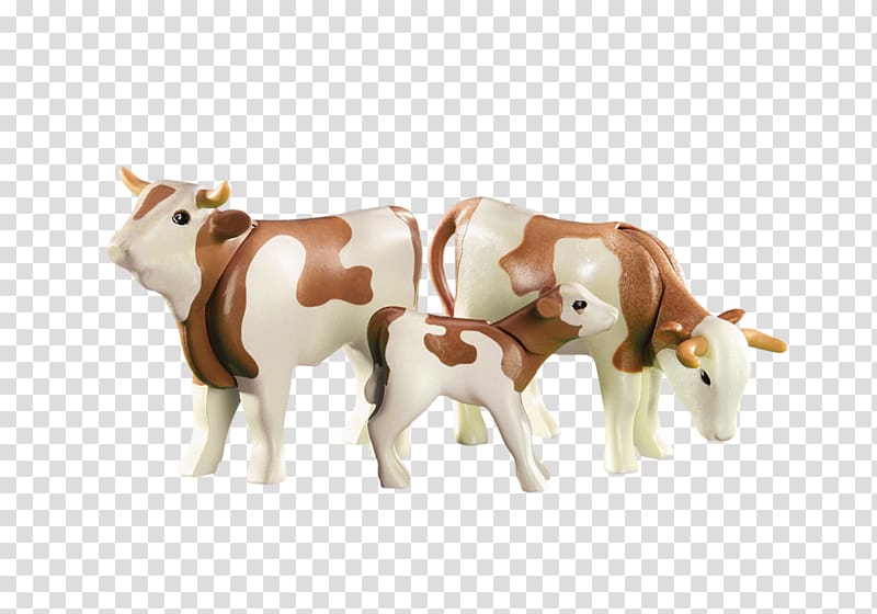 Calf Amazon.com Jersey cattle Playmobil Toy, toy transparent background PNG clipart