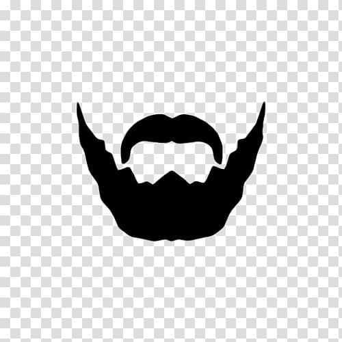 Beard oil T-shirt Icon, Hand-painted cartoon beard transparent background PNG clipart