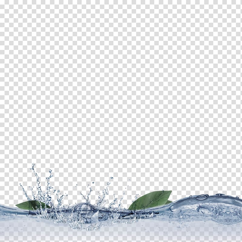 blue fresh water border texture transparent background PNG clipart