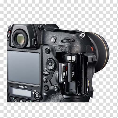 Full-frame digital SLR Nikon Camera 4K resolution, Camera transparent background PNG clipart