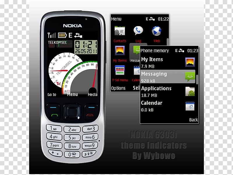 Feature phone Smartphone Nokia 6303 classic Nokia Asha 210 Nokia C3-00, smartphone transparent background PNG clipart