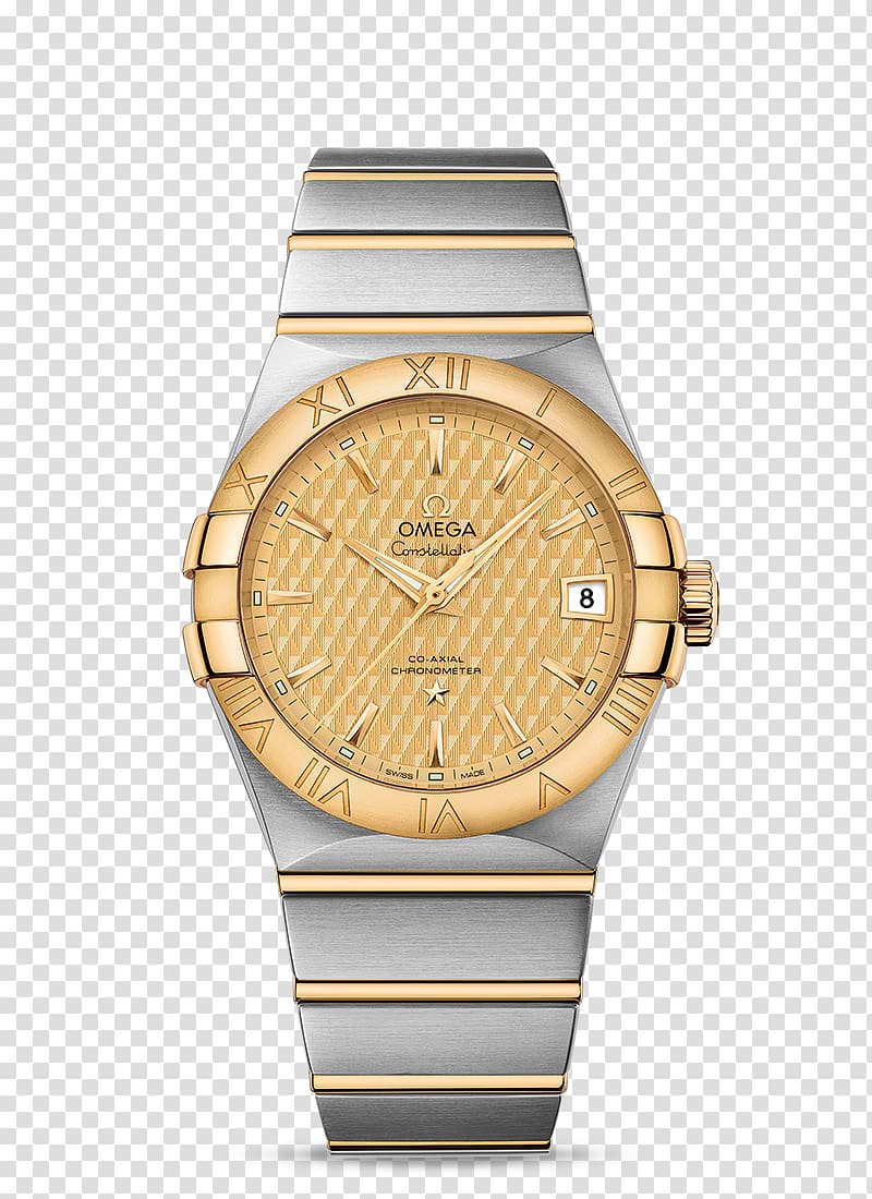 Omega Speedmaster Omega Constellation Omega SA Coaxial escapement Watch, watch transparent background PNG clipart