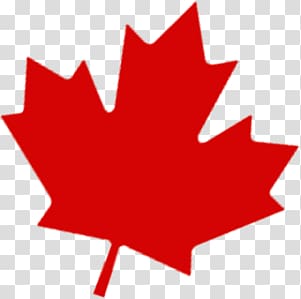 Canadian Maple Leaf , Red Maple Leaf transparent background PNG clipart