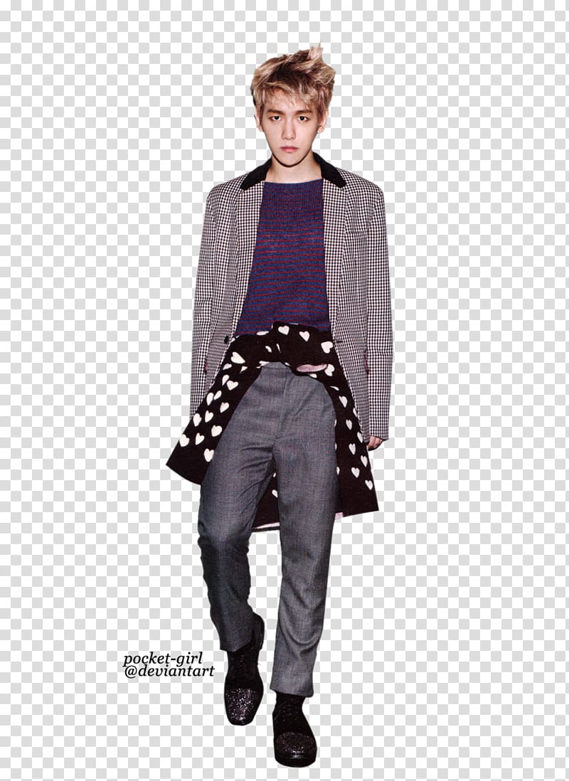 South Korea EXO Male Musician Actor, body transparent background PNG clipart