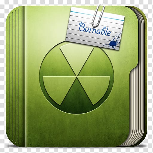 green folder illustration, football symbol, Folder Burnable Folder transparent background PNG clipart
