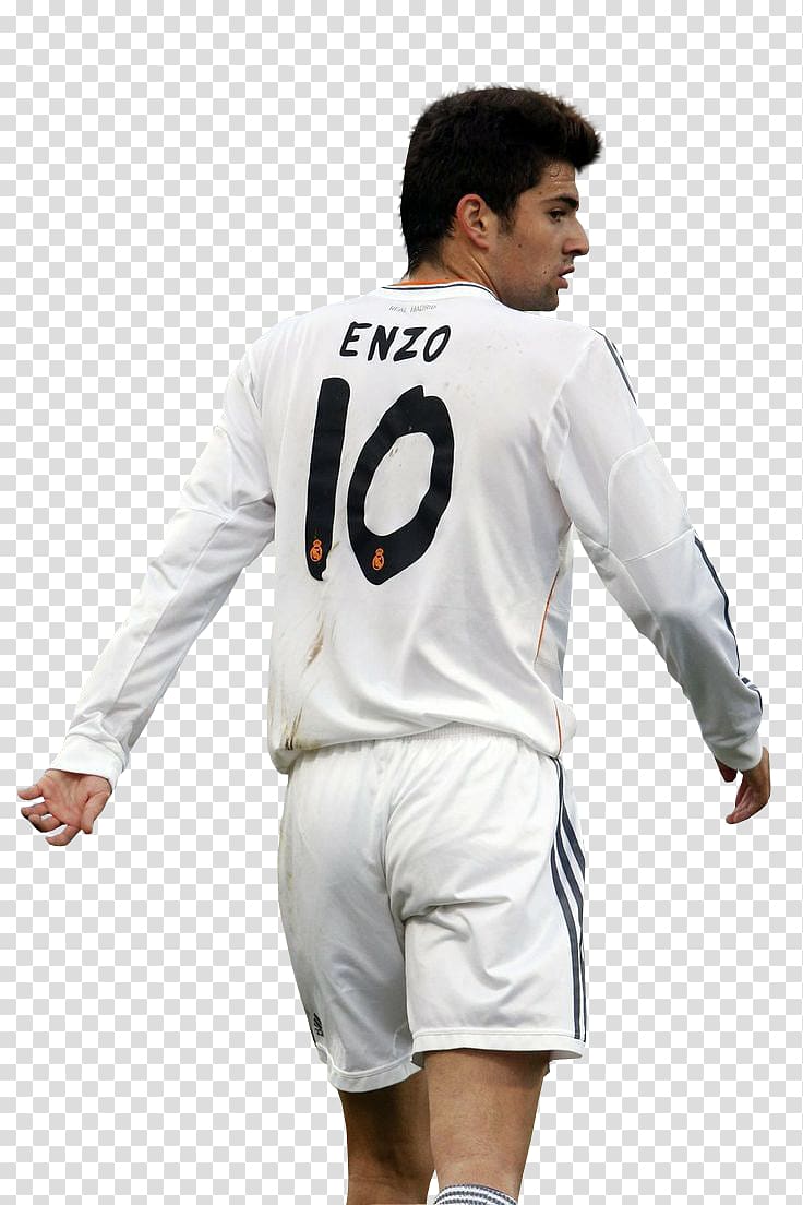 Enzo Fernández Real Madrid C.F. Real Madrid Castilla Deportivo Alavés Jersey, football transparent background PNG clipart