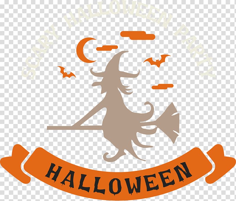 Halloween Boszorkxe1ny, Halloween Witch silhouette Tags transparent background PNG clipart