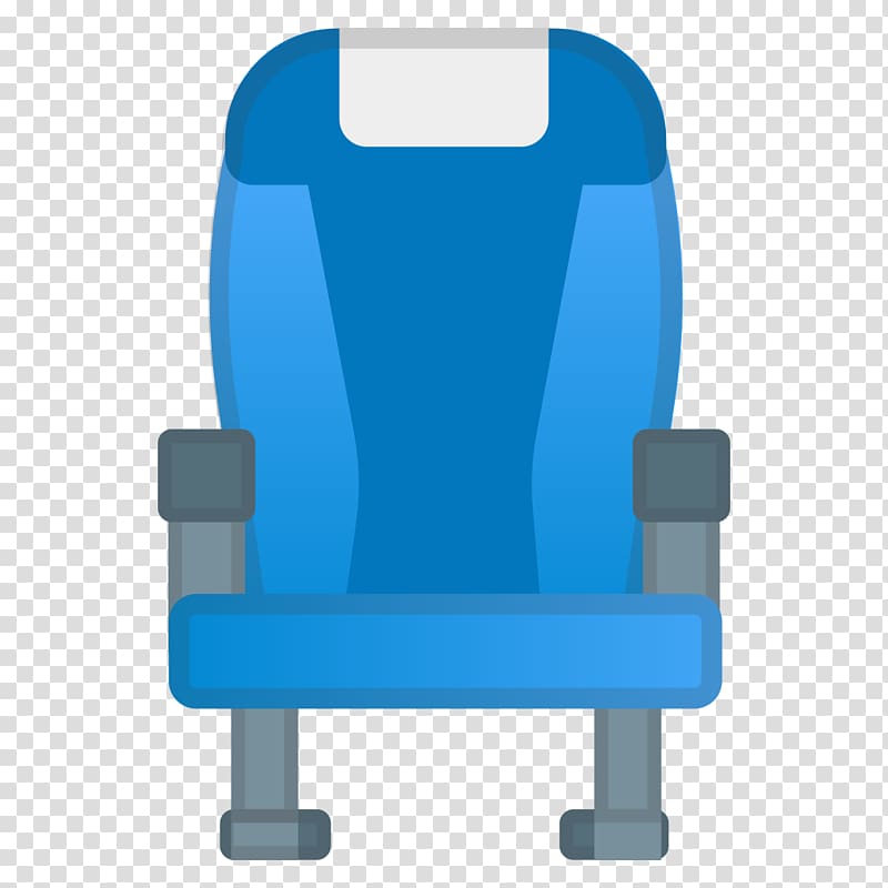 Airplane Chair Seat Computer Icons Emoji, airplane transparent background PNG clipart