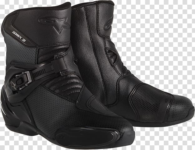 Motorcycle boot Alpinestars SIDI, riding boots transparent background PNG clipart