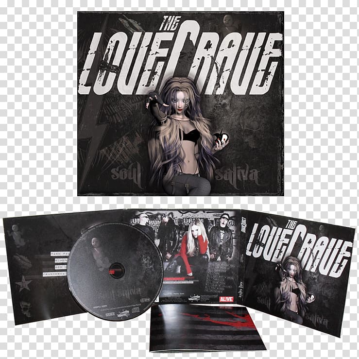 The LoveCrave Soul Saliva Compact disc Poster Music, others transparent background PNG clipart